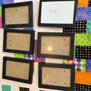 Set of Black Picture Frames